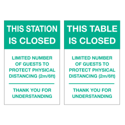 Table/Station is Closed