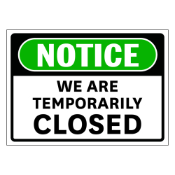 N-Temporarily Closed