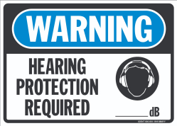 W-319 Hearing Protection DB